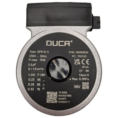 Двигатель циркуляционного насоса (Duca GPD15-5S) для котла Protherm арт.0020119604
